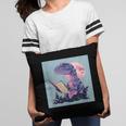 Trex Reading Book Dinosaur Pillowcase