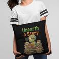 Unearth a Story Triceratops Dinosaur Reading Books Cute Dino Pillowcase Unearth a Story Triceratops Dinosaur Reading Books Cute Dino Pillowcase
