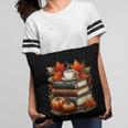 Vintage Autumn Books Coffee Pumpkin Fall Reading Pillowcase