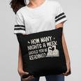 Vintage How Many Nights Reading 67 Meme Book Lover Teacher Pillowcase