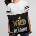 Wild About Reading Books Animal Theme Bookworm Library Day Pillowcase Wild About Reading Books Animal Theme Bookworm Library Day Pillowcase