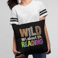 Wild About Reading Library Day Reading Books & Bookworm Pillowcase Wild About Reading Library Day Reading Books & Bookworm Pillowcase