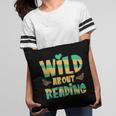 WILD ABOUT READING I Love Books Bookworm Library Day Pillowcase