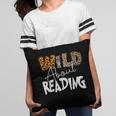 WILD ABOUT READING Reading Books Bookworm Library Day Pillowcase