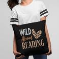 Wild About Reading Teacher Books Reader Lovers Leopard Zebra Pillowcase