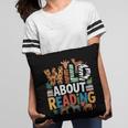 Wild About Reading Zoo Animals Books Reader Lover Pillowcase