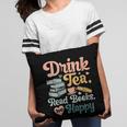Women's Drink Tea Read Books Nerd Book Reader Book Reading Lover Pillowcase Women's Drink Tea Read Books Nerd Book Reader Book Reading Lover Pillowcase