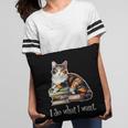 Womens Girls Books I Do What I Want Calico Cat Lover Pillowcase Womens Girls Books I Do What I Want Calico Cat Lover Pillowcase