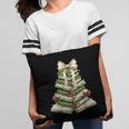 Xmas Tree Books Merry Christmas Coquette Bow Teacher Holiday Pillowcase
