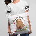 100 Days Of Chill Cute Capybara School Book Lover Pillowcase