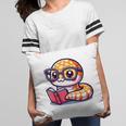 Adorable Book Lover Rattlesnake With Reading Glasses Cute Pillowcase Adorable Book Lover Rattlesnake With Reading Glasses Cute Pillowcase