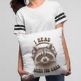 Audio Book Reader Book Lover Raccoon I Read With My Ears Pillowcase