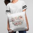Barely Tolerable Book Floral Bookworm Lover Bookish Premium Pillowcase