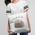 Barely Tolerable Book Lover Floral Quote Pride And Prejudice Pillowcase