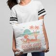 Book Girl Summer Book Reading Retro Sunset Pillowcase