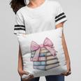 Book Lover Coquette Bow Pink Dainty Ribbon Cute Bookworm Pillowcase Book Lover Coquette Bow Pink Dainty Ribbon Cute Bookworm Pillowcase