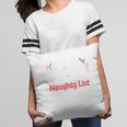 My Book Preference Naughty List Readers Christmas Joke Pillowcase