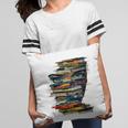 Book Women Graphic Art Colorful Eyes Pillowcase