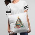 All Booked For Christmas Book Christmas Tree Lights Xmas Pillowcase