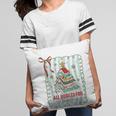 All Booked For Christmas Book Xmas Tree Coquette Bow Lights Pillowcase