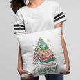 All Booked For Christmas Book Xmas Tree Lights Reading Girly Pillowcase