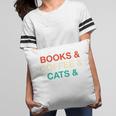 Books Coffee Cats Social Justice Pillowcase