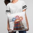 Books Fireworks 4th Of July Bookworm Patriotic Reader Pillowcase