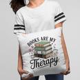 Books Are My Therapy Bookworm Reading Pillowcase