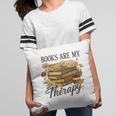 Books Are My Therapy Vintage Book Lover Daisy Art Pillowcase Books Are My Therapy Vintage Book Lover Daisy Art Pillowcase