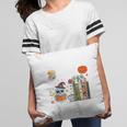 Carve Out Time To Read Halloween Ghost Books Raglan Baseball Tee Pillowcase