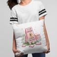 Caution Slippery When Reading Book Reader Pillowcase