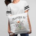 Chapter 50 Book Lovers & Readers 50th Birthday Wildflowers Pillowcase