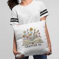 Chapter 60 60th Birthday Floral Open Book With Flowers Pillowcase