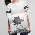 Cozy Mysteries Coffee And Novel For Book Lovers Pillowcase