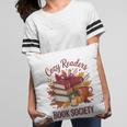 Cozy Readers Book Society Fall Autumn Floral Pumpkin Season Pillowcase Cozy Readers Book Society Fall Autumn Floral Pumpkin Season Pillowcase