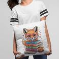 Cute Fox Read More Be Kind Stay Weird Reader Geek Book Lover Pillowcase