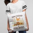 Cute Fox Stay Clever Read Books For Librarian Or Bookworm Pillowcase