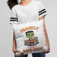 Cute Halloween Teacher Librarian Frankenstein Reading Books Pillowcase