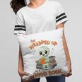 Cute Halloween Teacher Librarian Mummy Reading Books Pillowcase