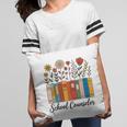 Cute Wildflower Book School Counseling Life School Counselor Pillowcase Cute Wildflower Book School Counseling Life School Counselor Pillowcase