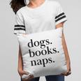 Dogs Books Naps Lovers Pillowcase