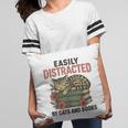 Easily Distracted By Cats And Books Vintage Pillowcase Easily Distracted By Cats And Books Vintage Pillowcase