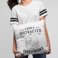 Easily Distracted By Cats And Books For Women Pillowcase