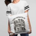 Easily Distracted By Plants Cats & Books Planting Gardening Pillowcase