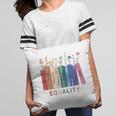 Equality Flower Books Equal Rights Social Justice Feminist Pillowcase