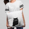 First Of All I’m A Delight Cute Cat Books Coffee Humor Pillowcase