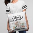 Gardening & Library Lover Books Reading Plants Cute Pillowcase