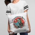 Grim Reaper Reads a Book Pillowcase