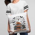 Haunted By My TBR Boo Halloween Book Lover Librarian Pillowcase