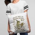 On My Way To Hoard Books And Cause Chaos Tom Foolery Pillowcase